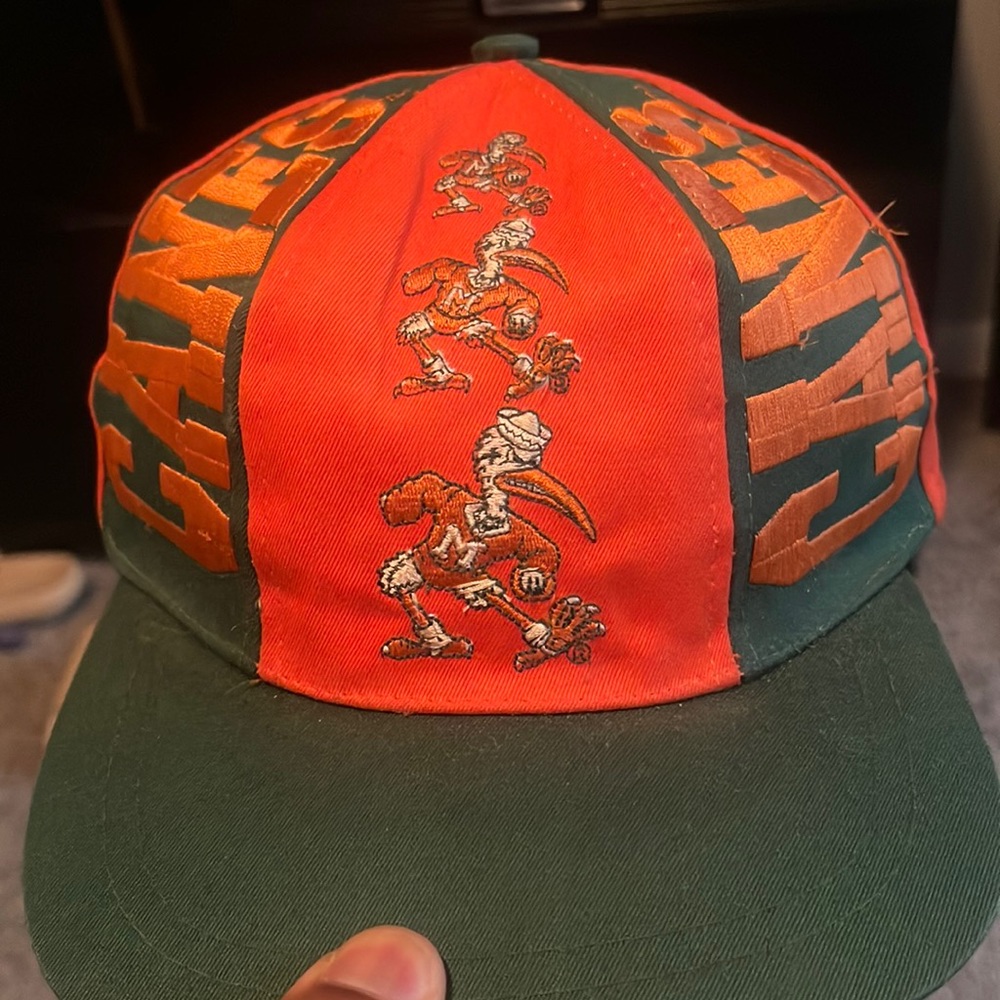 University of Miami Hurricanes Retro SnapBack
